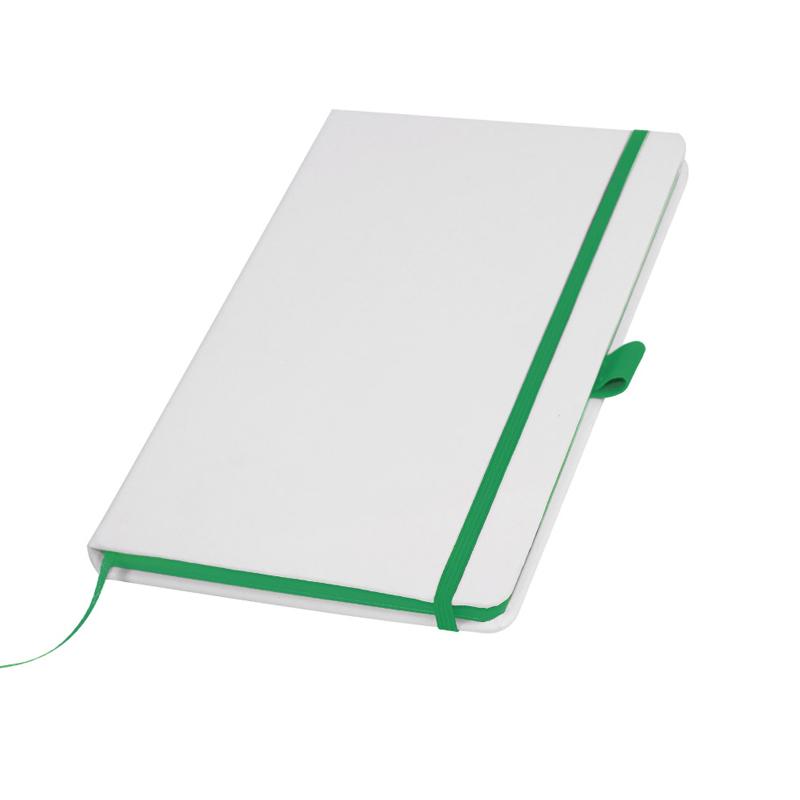 A5 Size PU Leather Notebook with Elastic Band and Pen Holder